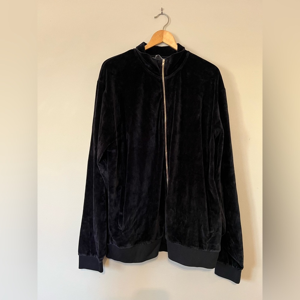 Velour Zip Up